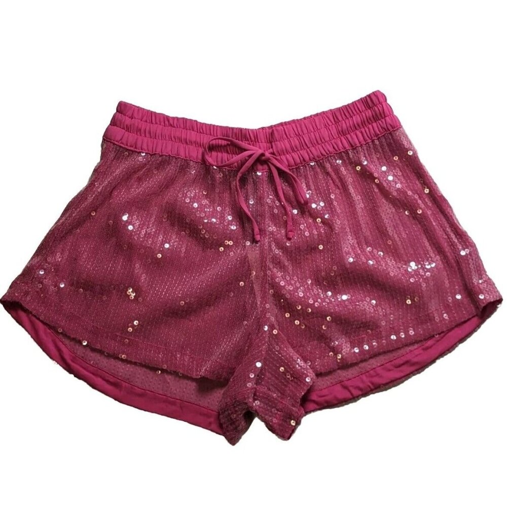 Victorias Secret Swim Women Shorts/ Cover Up Pink Sz S NEW